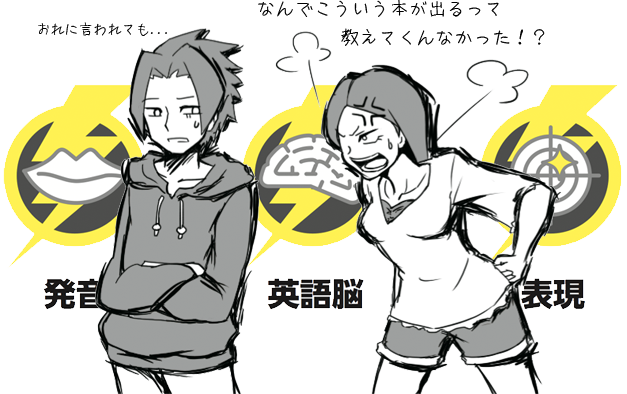 [RK ENGLISH] Richard Kawaguchi リチャード川口／KADOKAWA 中経出版 : イナズマ CD付 日本人のためのネイティブ英語の勉強法 あなたの英語力を爆発させる3つの稲妻〈発音・英語脳・表現〉