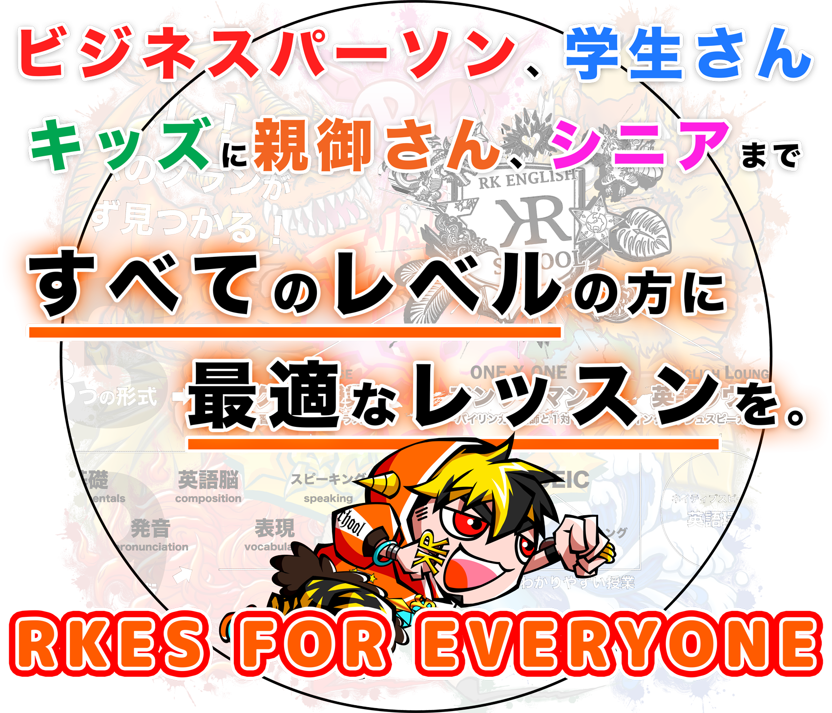 [RK English School] バンクーバー発 千代田区 神田 御茶ノ水でリチャード川口校長とバイリンガル講師陣からネイティブ発音・表現レーダー・英語脳・TOEIC・IELTS・英検・スピーキング・ビジネス英語が学べる英会話スクール : 子ども向けもRKES